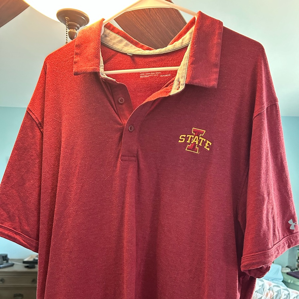 Iowa State cyclones under armor polo